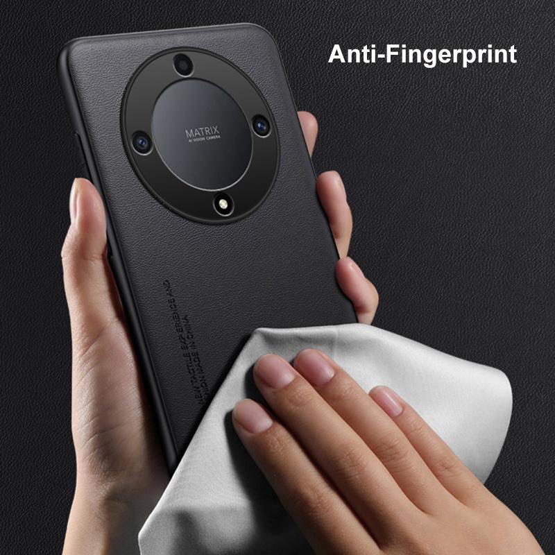 Роскошный чехол из искусственной кожи для Honor X9A X9B Magic 5 6 Lite 5G, задняя крышка, силиконовый защитный чехол для телефона Honor Magic 5 6 Pro