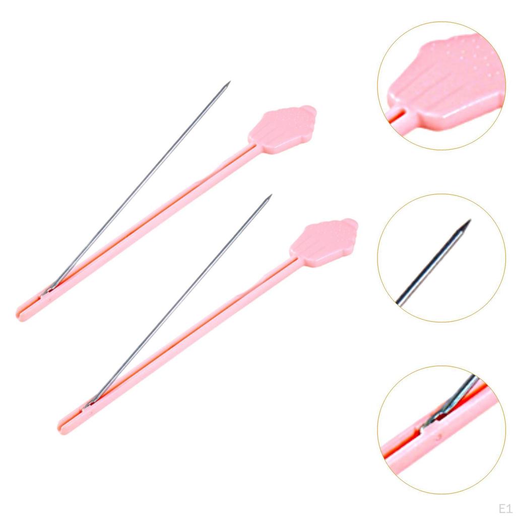 2x Cake Testers for Baking Doneness Kitchen Auxiliary Tools Testing Pins Stainless Steel