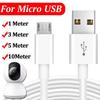 1м/5м/8м/10м/ Кабель-удлинитель Micro USB для быстрой зарядки для камеры Xiaomi, Android смартфона, USB удлинитель для зарядки
