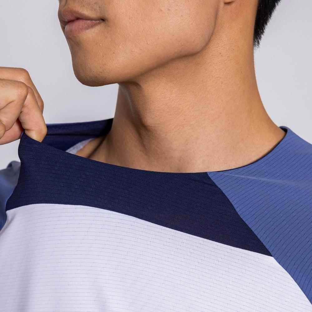 Мужская спортивная рубашка с длинным рукавом быстросохнущая для осени/зимы - Идеально подходит для баскетбола, бега и активного отдыха