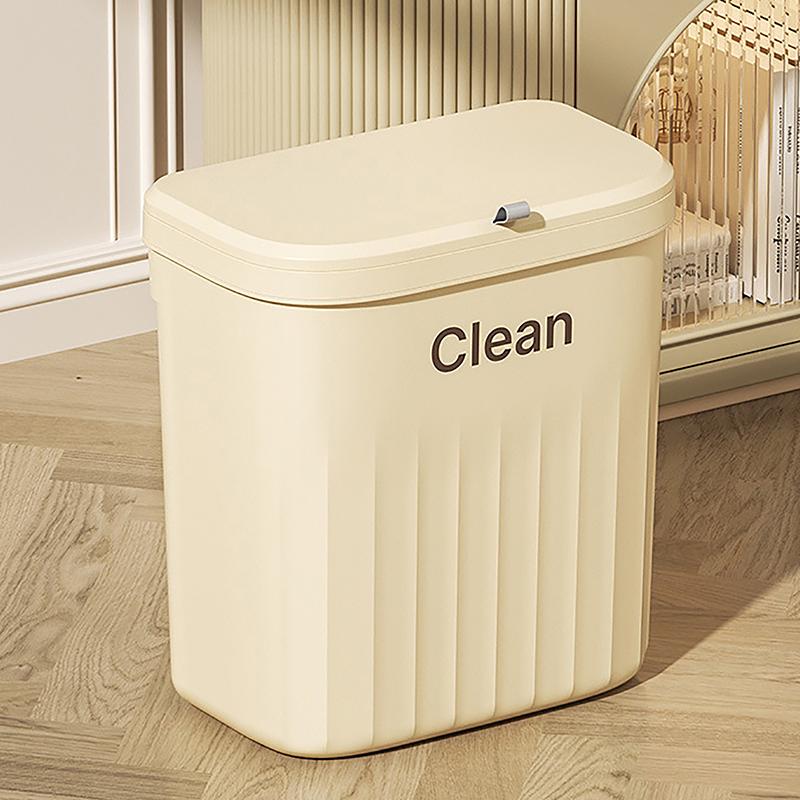Kitchen Trash Can Wall Mounted Hanging Trash Bin With Lid Garbage Can For Cabinet Under Sink Waste Garbage Compost Bin 8.5/12L