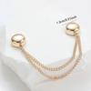 Exquisite Chain Brooch Buckle Alloy Change Shorts Legs Buckle  For Hijab Scarf