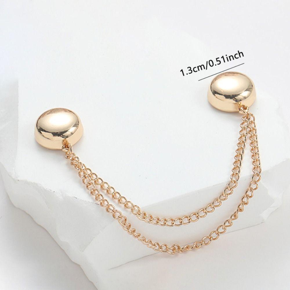Exquisite Chain Brooch Buckle Alloy Change Shorts Legs Buckle For Hijab Scarf