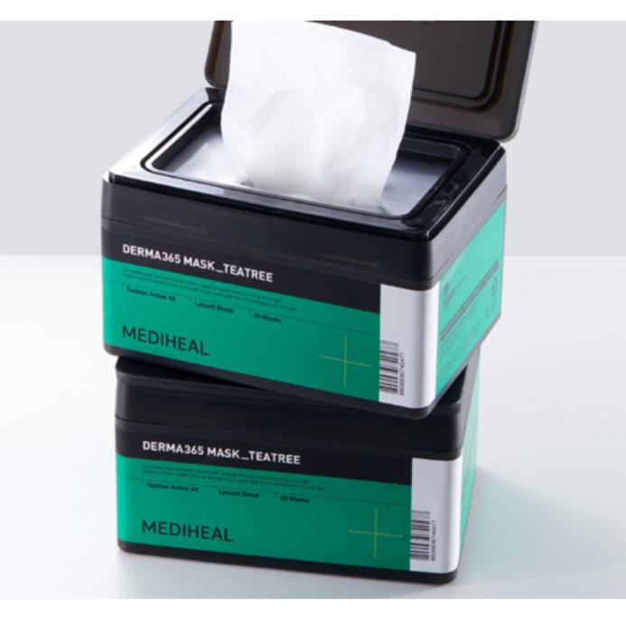 Mediheal Derma365 Mask Tea Tree 30 Sheets