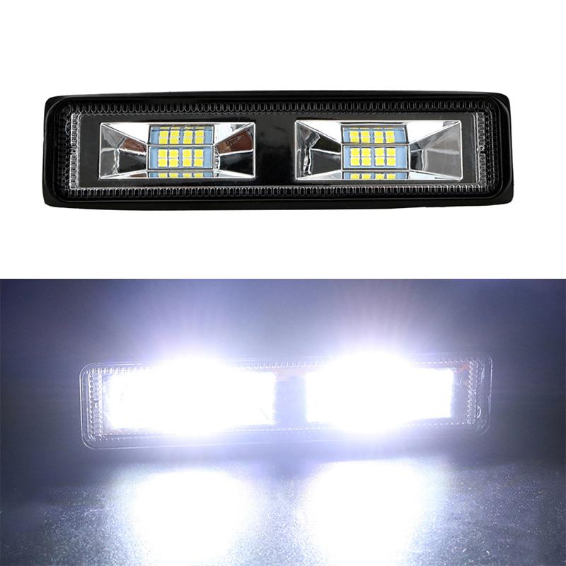 1 шт. световая панель/рабочий свет светодиодные противотуманные фары для бездорожья 48 Вт точечный световой луч светодиодная панель для грузовиков ATV внедорожников DRL светодиодный прожектор