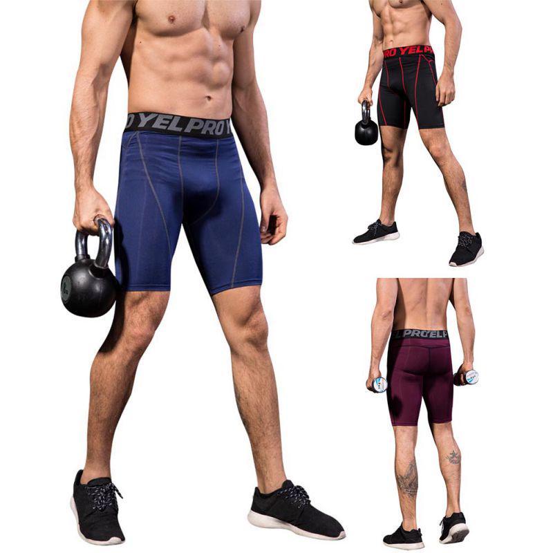 Men's Fitness Half Length Pants Quick Drying Breathable Sports Shorts