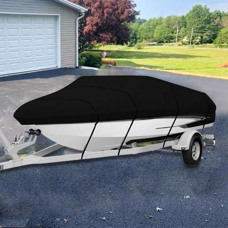 Boat Covers 190T Oxford Cloth Dinghy Cover For Winter Heavy Duty Dinghy Protection Supply Ship Accessories Fishing Marine