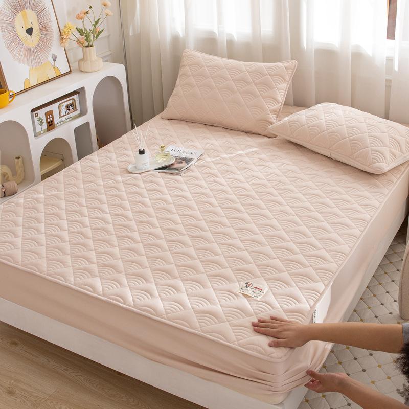 Простыня с набивкой из сырого хлопка для беременных и младенцев, матрас с вышивкой из соевого волокна и наматрасник с Simmons