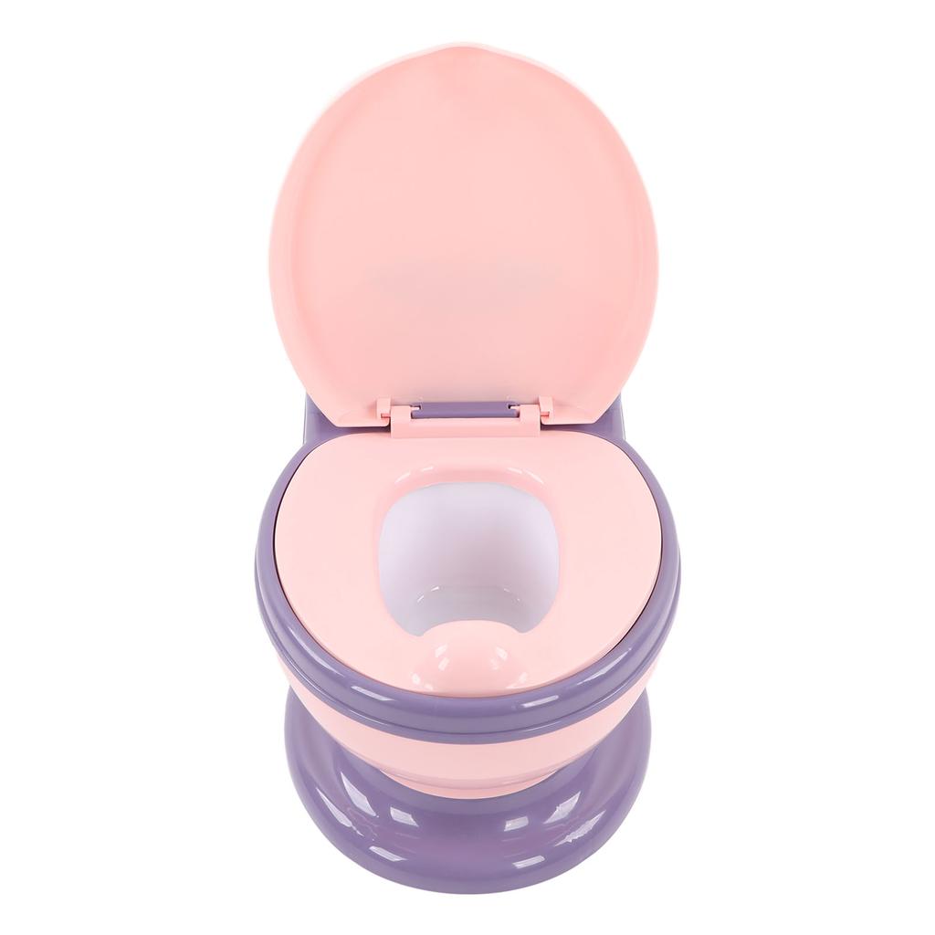 Baby Potty Toilet Emulational Large Size Universal Detachable Potty Training Toilet Pinkish Purple