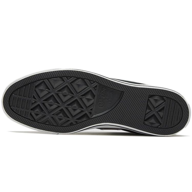 Converse Chuck Taylor All Star Камуфляжная нашивка Ретро Высокие парусиновые кеды Унисекс Кроссовки Черный Белый 167179C