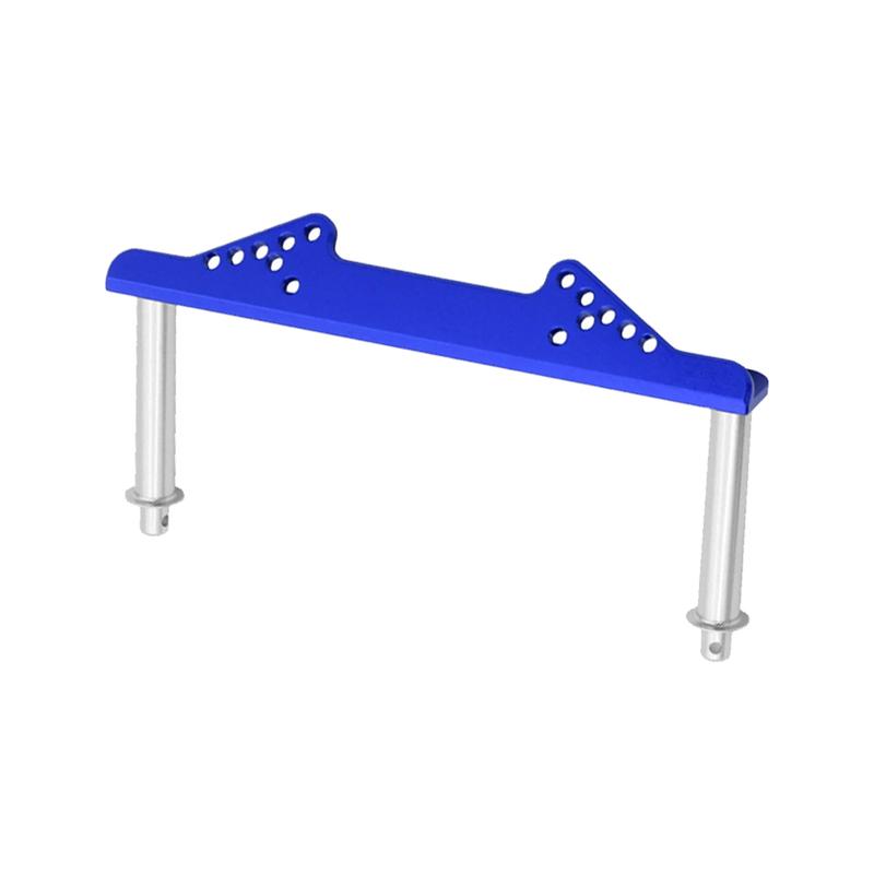 Metal Front & Rear Body Mounts with Body Posts for 1/10 Traxxas Slash 2WD Rustler Stampede VXL RC Car Upgrade Parts