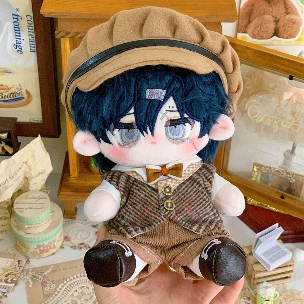 Аксессуары для кукол Кукольная одежда Разноцветная миниатюрная шапочка Платье Костюм Хлопковая мягкая кукла