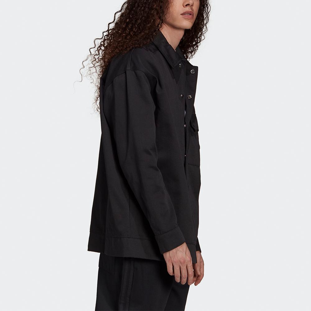 Adidas Originals Clover C однобортная спортивная куртка с твиловым воротником мужские куртки черные H11365