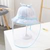 Baby Droplet Sun Hat With Removable Face Shield Infant Protective Bucket Cap For Outdoor Isolation And UV Protection