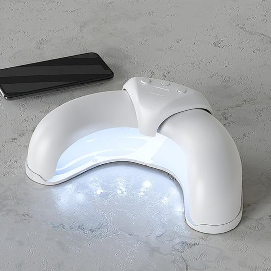 Светильник для чистки ногтей, маникюрная лампа типа C, портативная УФ-лампа для лечения грибка ногтей на ногах, инструменты для чистки ногтей