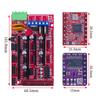 LIZAO RAMPS 1.4 Панель управления материнской платой Комплект для 3D-принтера С набором из 5 шт. модулей драйверов A4988 DRV8825