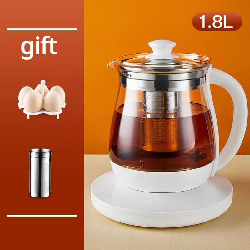 Fully Automatic Mini Multi Cooker Health Preserving Pot Household Electric Kettle Multifunctional Glass Electric Kettle Flower Tea Pot Tea Maker Gift