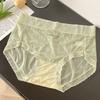 Women's Cotton Low Rise Antibacterial Crotch Hollowed Out Underwear Sexy Lace Girl Lightweight Briefs