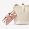 with Bag Pendant Leather Glasses Case Solid Color Eyewear Protector  Sun Glasses