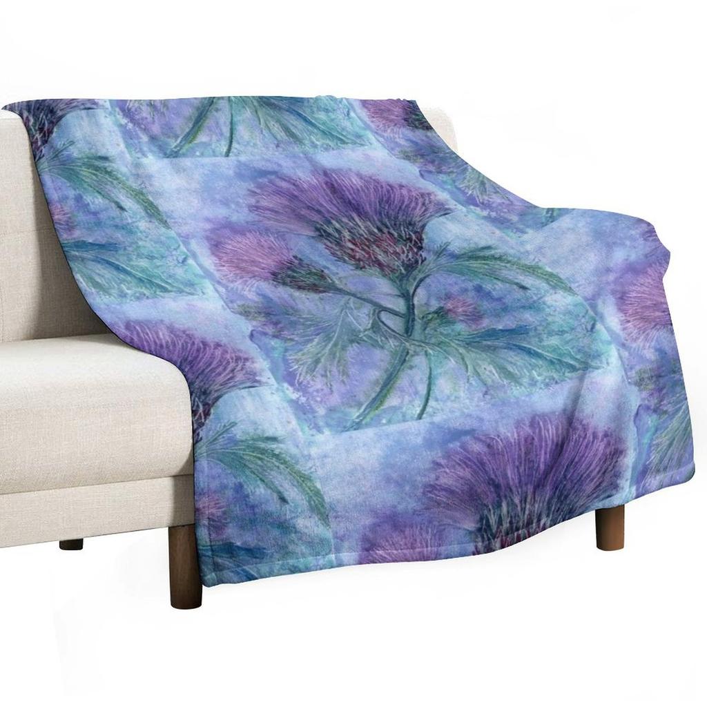 The Thistle Throw Blanket Hairys Decorative Sofa Blankets For Sofas Polar Blankets