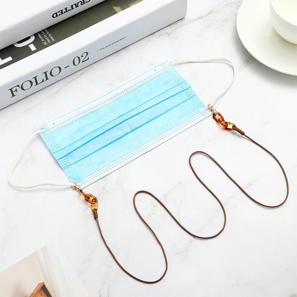 Акриловые ожерелья-шнурки для солнцезащитных очков, ремешки для очков, цепочки для очков, шнурки для очков для чтения