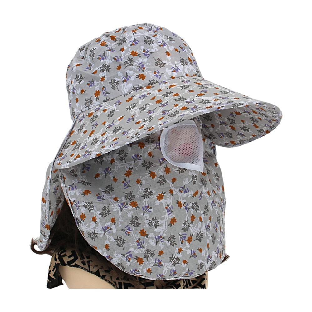 Fordable Sun Hat Wide Brim Agricultural Work Cap Portable Basin Cap  Women