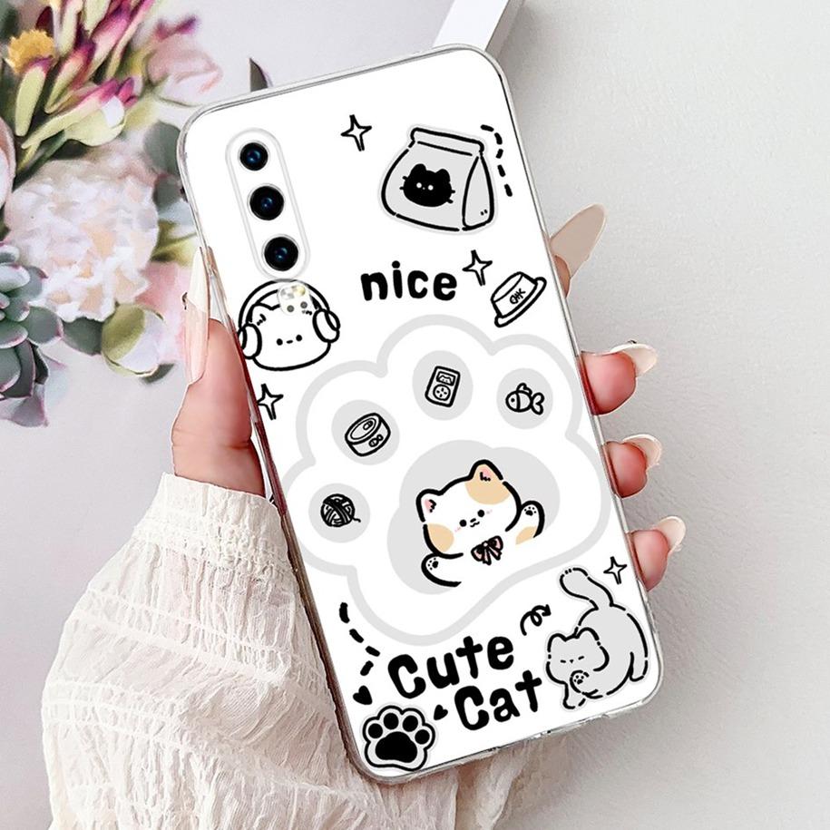 Для чехла Huawei P30 ELE-L29 ELE-L09 ELE-L04 Cover Роскошный Мультяшный Дракон Мягкий Силикон Прозрачный Чехол Для Huawei P30 Pro P 30 Fundas