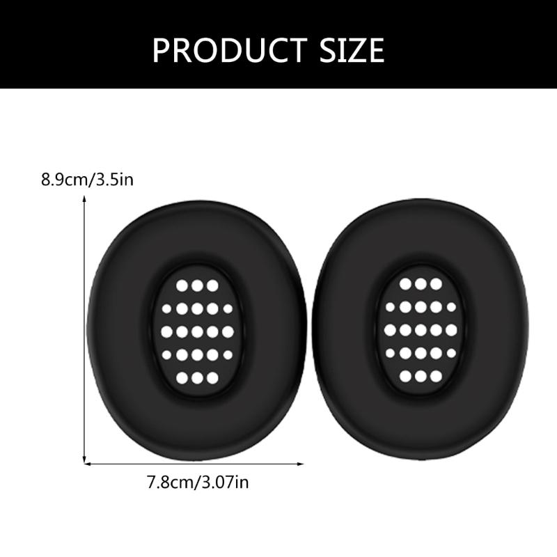 Silicone Ear Pad for TUNE 770NC Over Ear Headphones Protector Sweat-Proof and Washable Ear Cushions