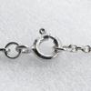TIFFANY&Co. Open Heart Necklace Elsa Peretti Silver925 Heart 4.6g Women Used
