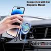 Coque de protection - BOOLING - pour iPhone 16 Pro - Silicone souple - Argenté - Support rotatif