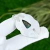 Sisters Day Deal 925 Silver Pear Natural Chrysoprase Birthday Engagement Pendant