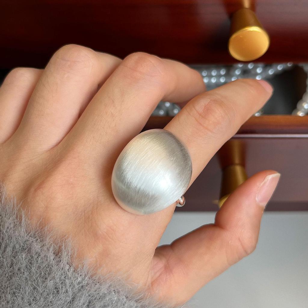 Серьги в стиле ретро из матового серебра с геометрической квадратной огранкой