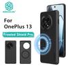 Для OnePlus 13 чехол для телефона Nillkin Super Frosted Shield Pro Magnetic Hard PC+TPU Shell противоударный задний чехол