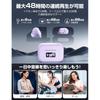 Wireless Earphones Bluetooth Earphones Karuna Type Earphones Bluetooth Small/lightweight Bluetooth Earphones LED Numerical Power Display Hi-Fi Sound
