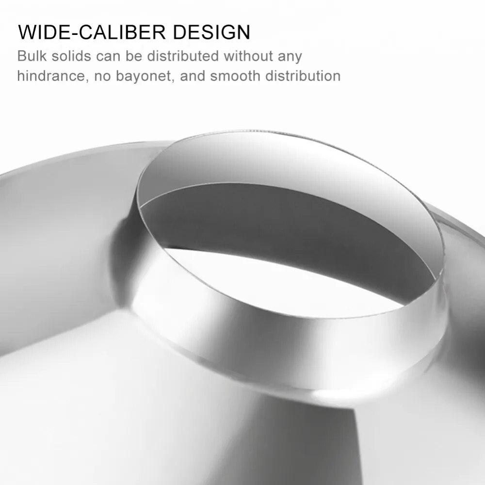 Воронка для консервирования из нержавеющей стали с широким горлом, воронка для варенья, салата, воронка с широким горлом, кухонные инструменты для приготовления пищи