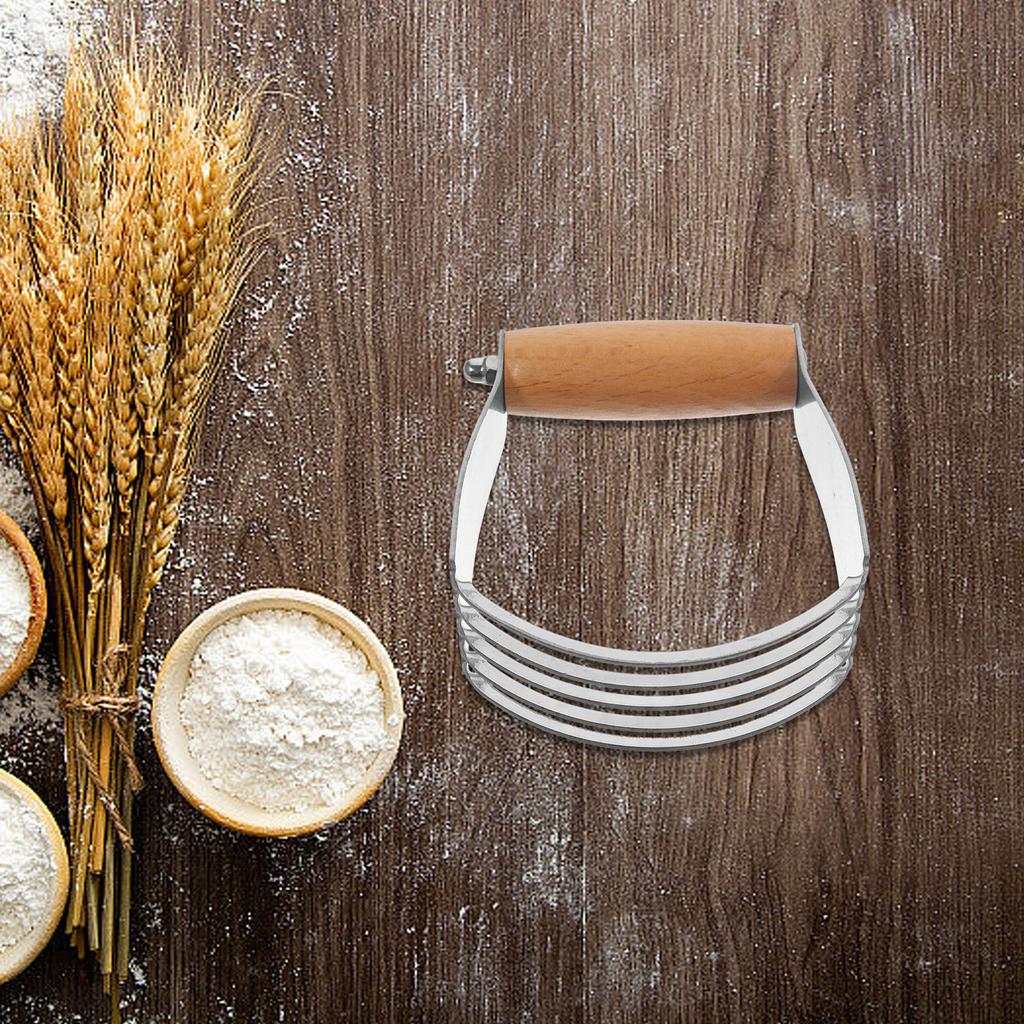 Металлический скребок для нарезки хлеба и масла Ручной блендер Из нержавеющей стали Тесто Кухня Кондитерские изделия