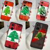 Lebanon Flag Map Case For Realme C55 C53 C51 C35 C33 C30 C67 C21Y C25s C15 9 10 12 11 Pro Plus GT Neo5 Cover