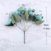 Supplies Home Ornament Wedding Party Decoration  Rose Bouquet Artificial Flowers  Silk Peony