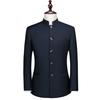 Tunic Jacket Men's Self Cultivation Chinese Mandarin Stand-up Collar Suit Chinese Wedding Dress Banquet Tang Suit Chinese Style 4XL