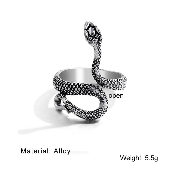 Кольцо в стиле ретро с совой, тотемное кольцо с головой орла, женское