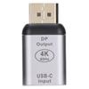 JORINDO Type C Female To DisplayPort Male Adapter Portable Type C To DP Adapter for Laptop