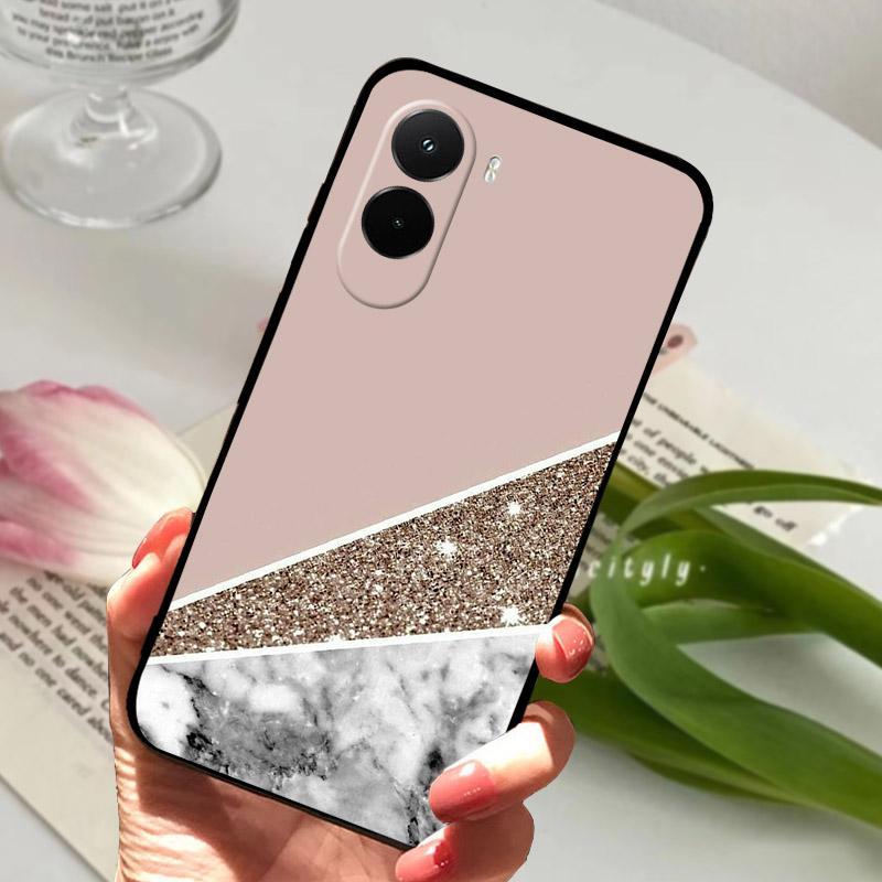 Для Xiaomi Poco M7 Plus PocoM7Plus 5G Чехол Мягкий ТПУ Силиконовый Чехлы для Телефона Для Poco M7 4G M7Plus Чехол Крутой Волк Лев Fundas Coque