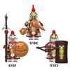 Ancient Soldier Building Block Minifigure Assembly