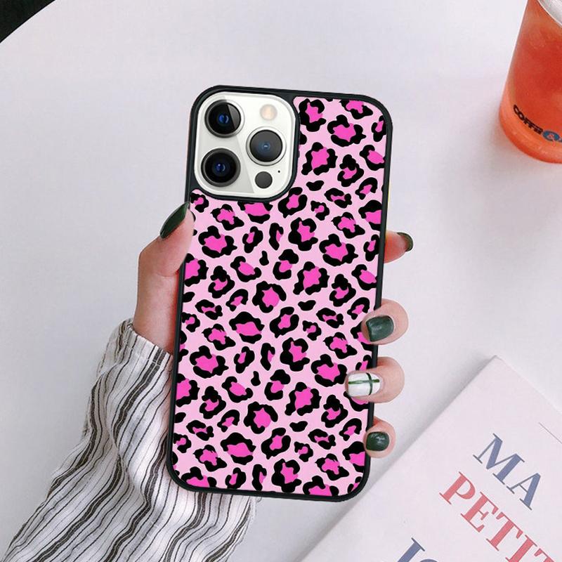 Модный Чехол для Телефона с Рисунком Тигра и Леопарда Для iPhone 17 Air 14 13 12 16Pro Max 15 Plus Max Чехол-Оболочка coque