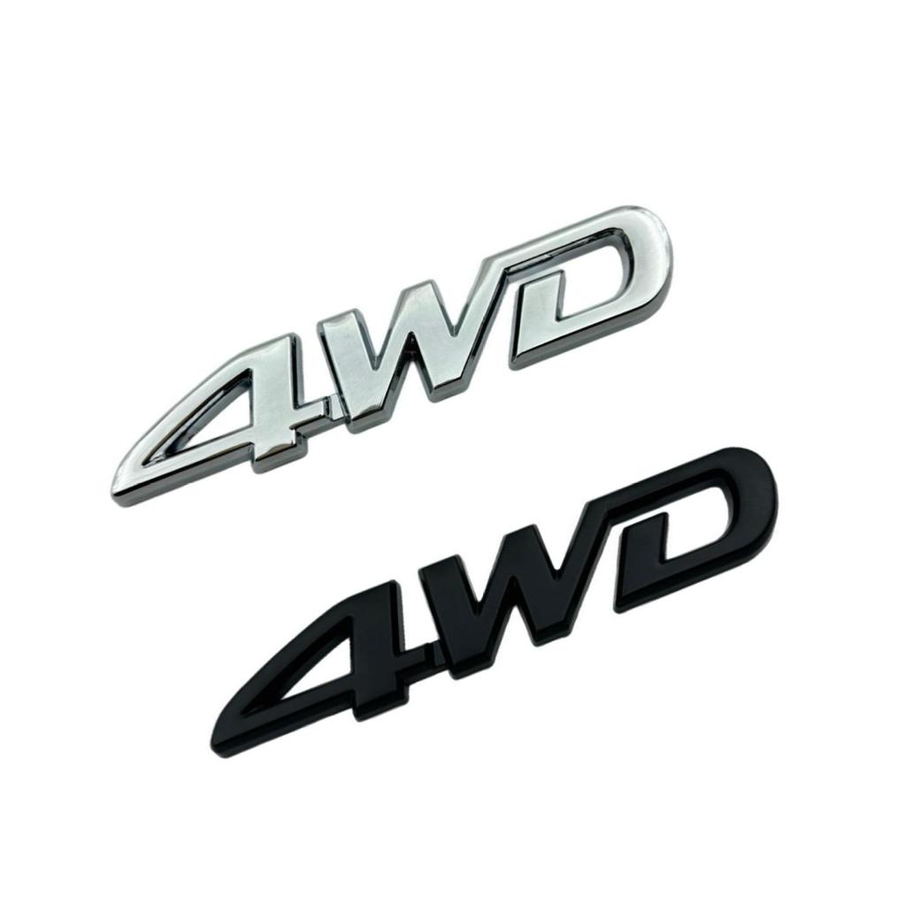 Эмблема RAV4 4WD: Декоративная наклейка на хвост и кузов для тюнинга Toyota