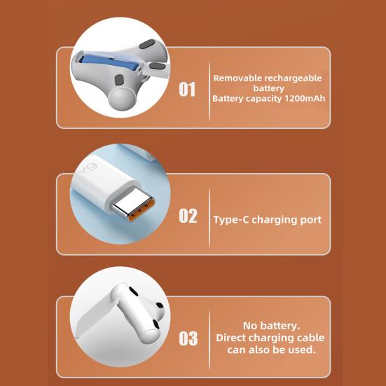 Indoor Mosquito Lamp Flying Insect Trap UAV Light Wide Coverage Range Low Noise Rechargeable Mosquito Zapper Fly Catcher