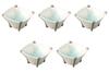 Set of 5 Lake Water Square Small Bowls X Small Bowls Setomonohonpo [10.5 6cm]