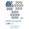 High quality 10pcs ABEC-5 608ZZ Deep groove ball bearing 608 ball Bearing 608 2Z metal Sealed 608 608Z 608ZZ 8*22*7MM
