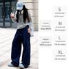 Women's High-Waist Wide Leg Pants, Spring/Autumn 2025 - Black Scimitar Loose Straight Sweatpants