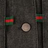 GUCCI made in Italy Denim Jacket 38 black Women Used